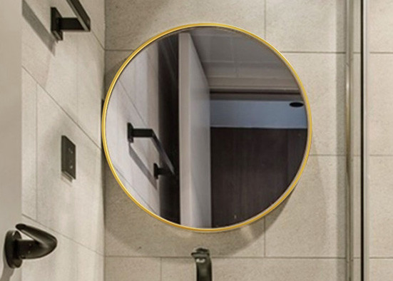 Classic Traditional Style Bathroom Mirrors Size Customized For Decorative