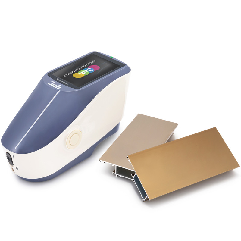 Paint Color Analyzer 3nh Spectrophotometer 1*3mm Rectangular Aperture for Curve Surface