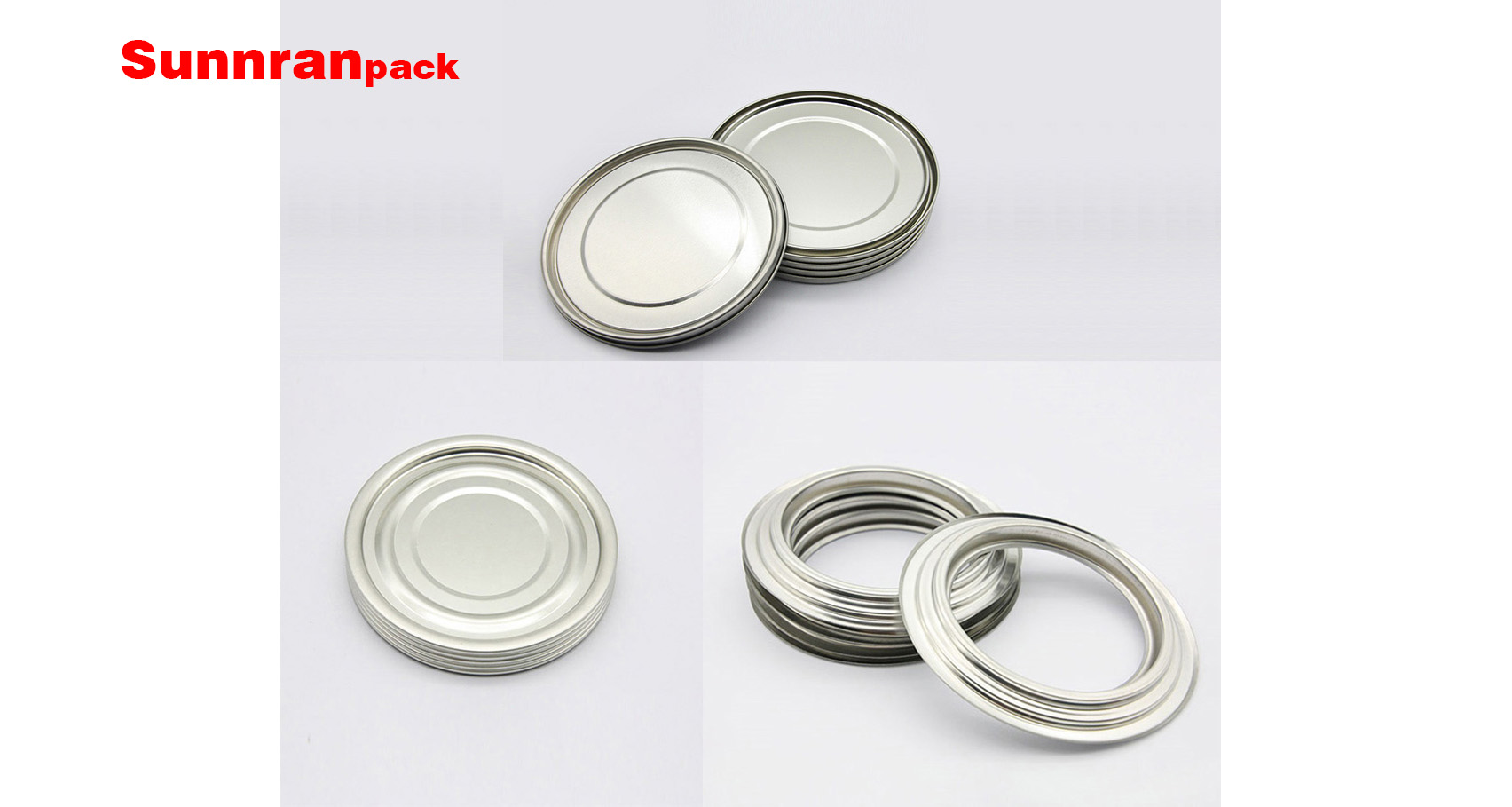 Tinplate Material Metal Can Lids For Paint Cans 0.23mm Thickness 10mm Depth