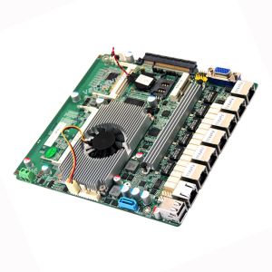 China Network Security Firewall Motherboard Quad Cores J1900 6 Lan Mini Itx pfsense router on sale