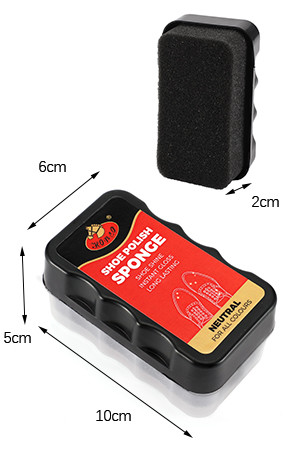 Shoe Shine Sponge Leather Polish Instant Bright Effective Shoe Cleaning ODM