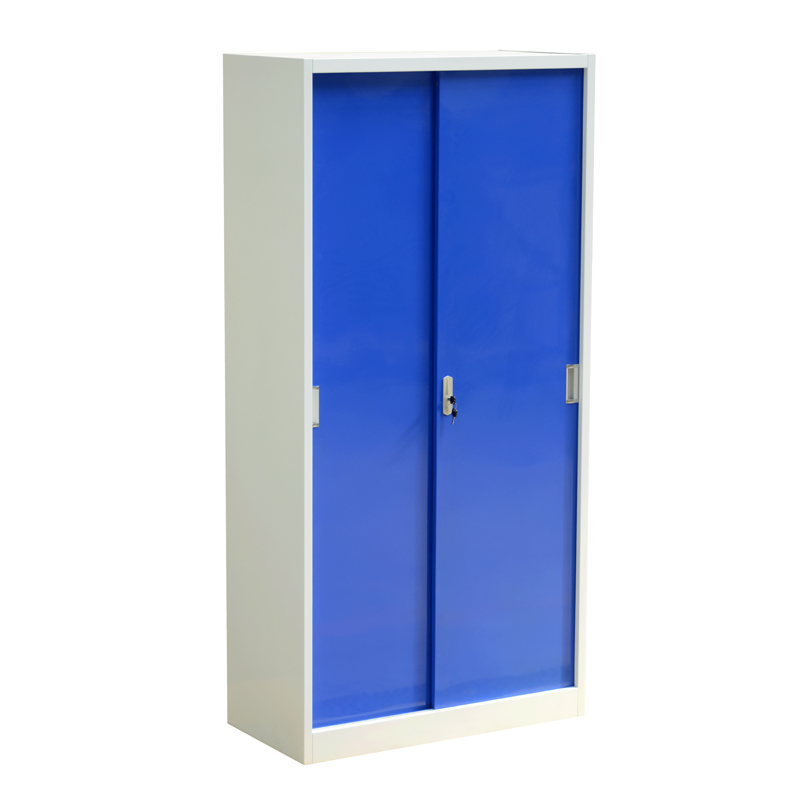 Office 2 Sliding Door Document Storage Vertical Filing Cabinets