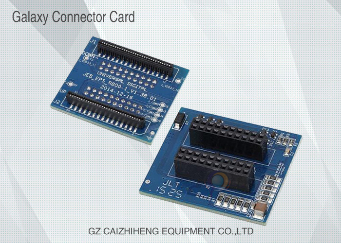 Compact Blue Inkjet Printer PCB , Epson DX5 Head Galaxy Connector Board