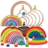 Wooden Rainbow Stacker