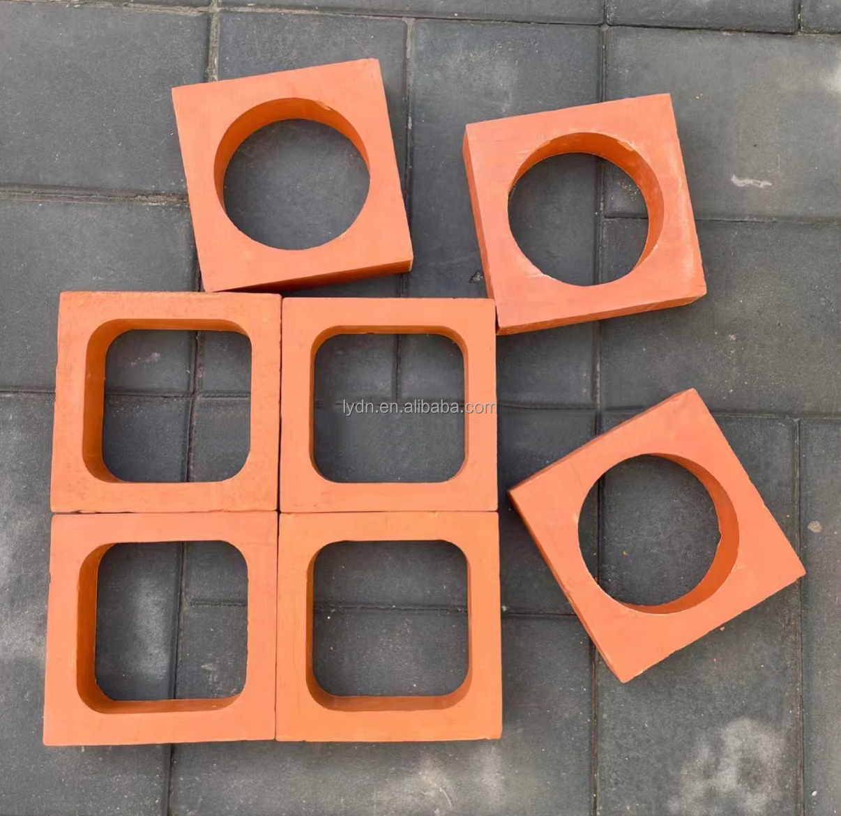 Cement Exterior Wall Blocks Decorative Sun Brick Artificial Hollow Bricks