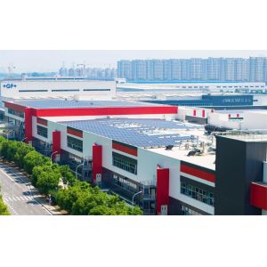 Environment Friendly Steel Structure Warehouse With Rigid Frame Design