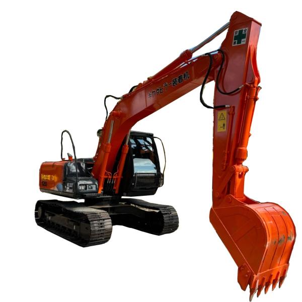 Good Condition ISUZU Engine Used Hitachi Excavator ZX120 High Precision High