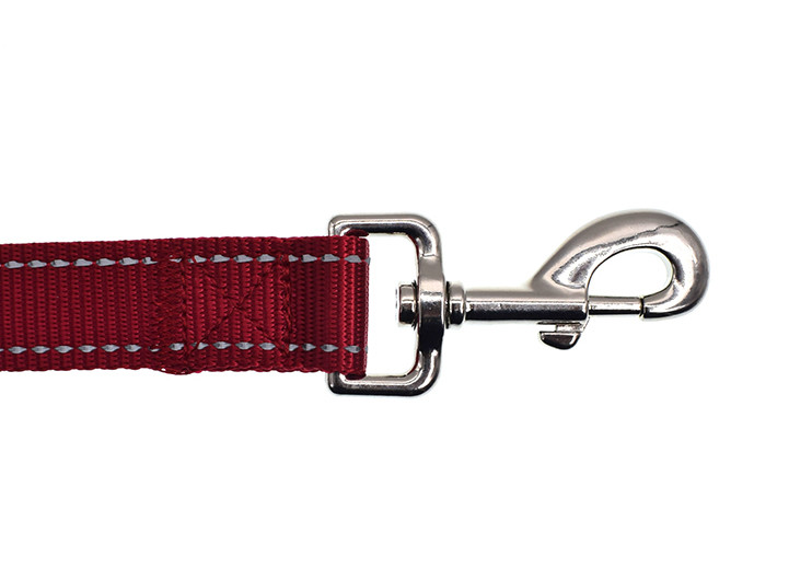 Double Handle Anti Shock Stretchy Strong Bungee Nylon Dog Leash Easy Walk Dog Leash