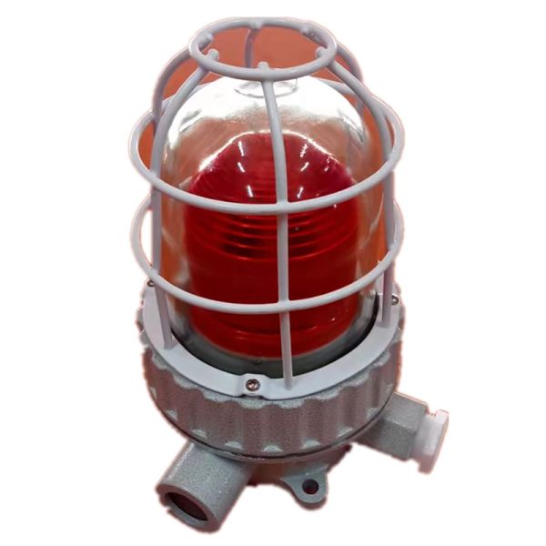 24VDC Input Voltage Blast Proof Indicator Lights with Internal Lampshade in Red