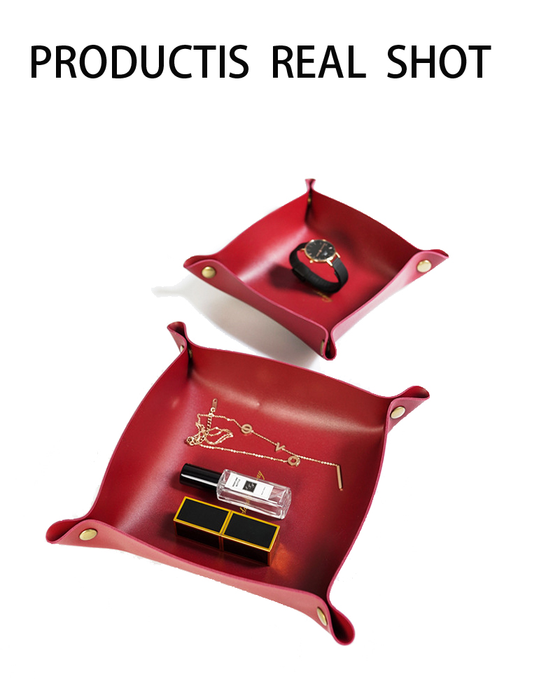 Commercial Buyer E-commerce GLOSSY Multi Purpose Storage Box Containers in PU Leather