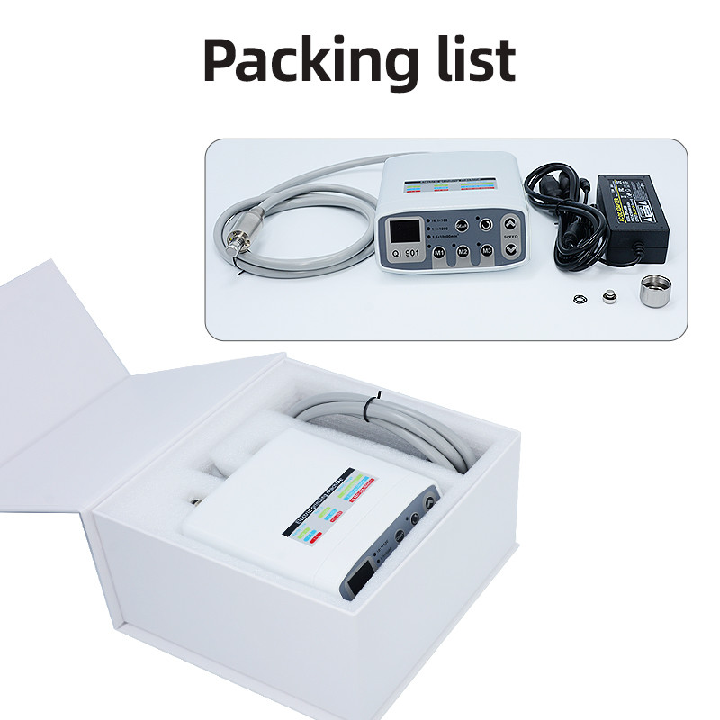 Dental Brushless LED Light Micro Motor Unit With Internal Water Spray