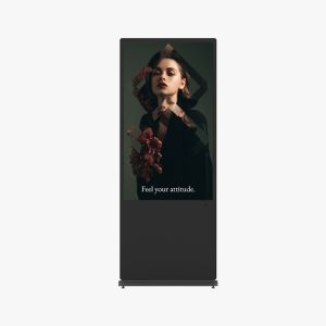 75 Inch Vertical Advertising LCD Display with Explosion-Proof Technology
