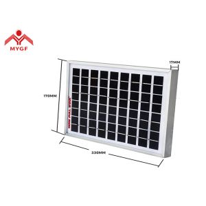 Polycrystalline Solar Module , Crystalline Solar Cell High Flame Resistant TPT