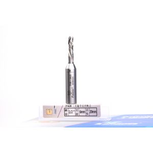 Carbide Three Edges Compression Bit TCT Straight Bit 6mm For Drilling Trimming