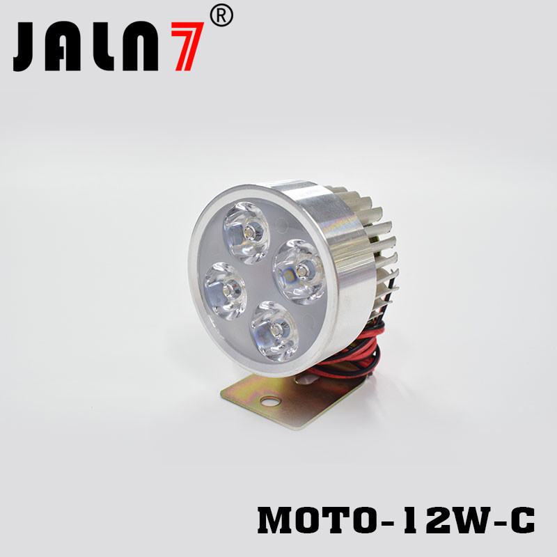 Motorcycle Headlight Led JALN7 12W Driving Lights Fog Light Off Road Lamp Car Boat Truck SUV JEEP ATV Led Light