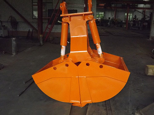 Clamshell Hydraulic Scrap Bucket For 20 Ton 30 Ton Excavator