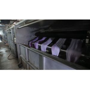 Manual Automatic Flannel Textile Washing Machine 9 Chambers