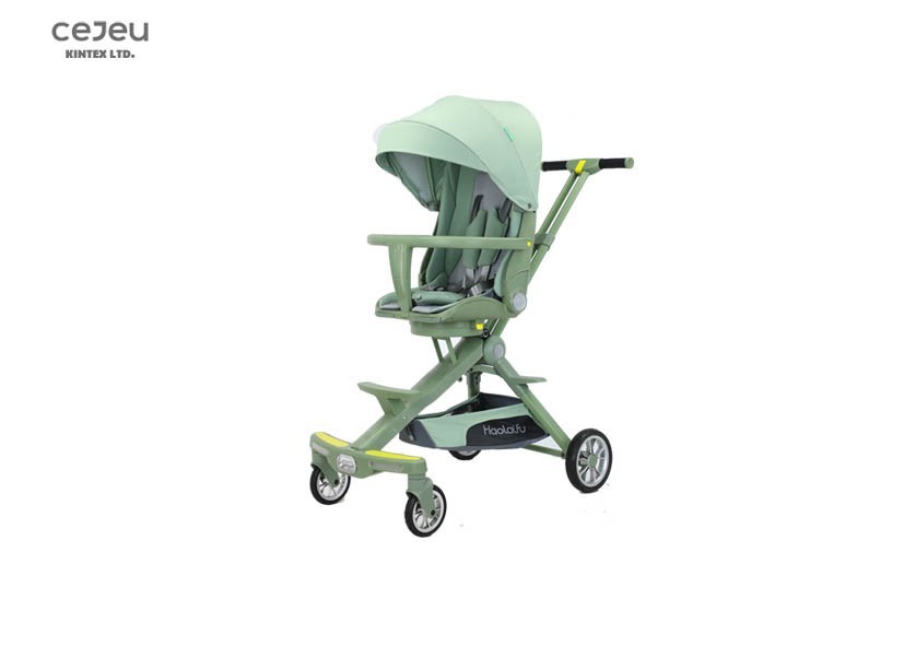Wheelive Lightweight Baby Stroller, One Hand Easy Fold Compact Travel Stroller with Adjustable Backrest & Storage Basket