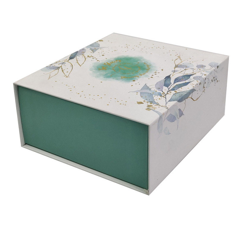 Recycled Materials Custom Dimension Book Shaped Packaging Gift Box with Magnetic Lid