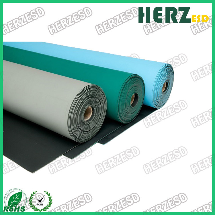 Antistatic Green ESD Rubber Mat Roll Electrical Insulation Workbench Table Sheet