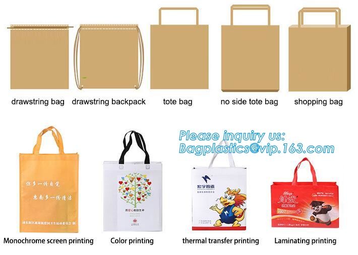 Eco friendly custom slogan laminated pp non woven bag with private logo, Home textile packaging non woven bag for bed sh