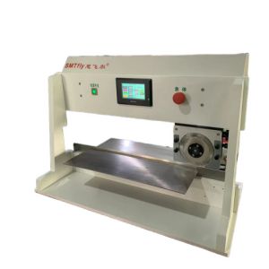 High Precision Automatic PCB Separator Machine with Conveyor for Stress-free