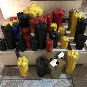 Tapered Rock Drill Tool Cross Type Drill Bit 11° Excellent Drilling Performance Manufactures