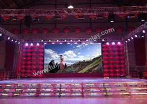  Easy Assembly Indoor Rental LED Display For Entertainment Centers 320x160mm  Manufactures