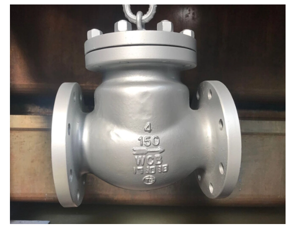 4 inch CF8 WCB Carbon Steel Flange Swing Check Valve Complete Certificate and Manual