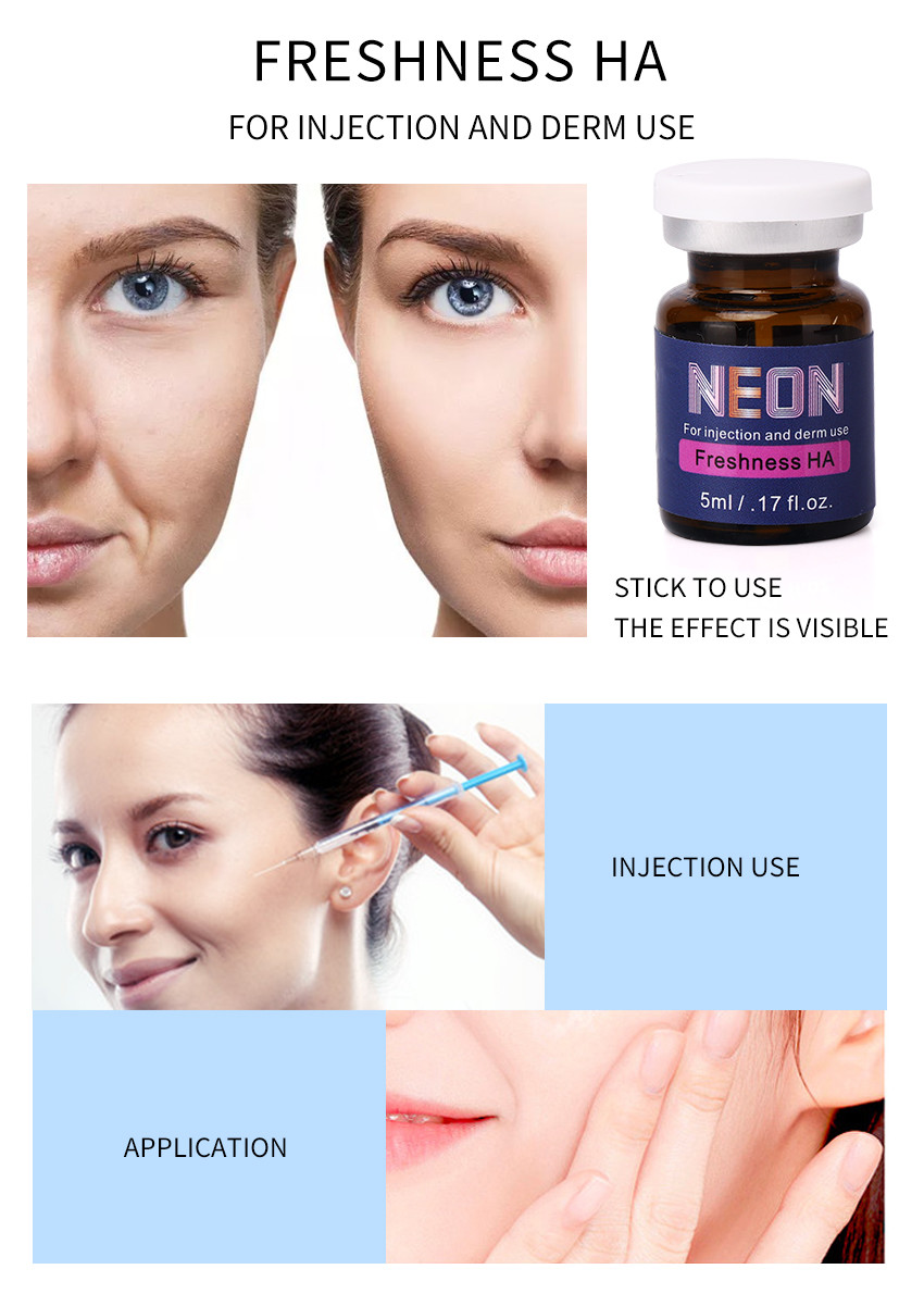 OEM Meso Therapy Serum Freshness Ha Moisturizing Hyaluronic Acid Injection