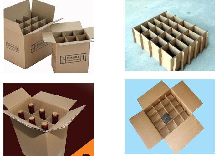 Corrugated Cardboard Automatic Partition Machine , Clapboard Machines
