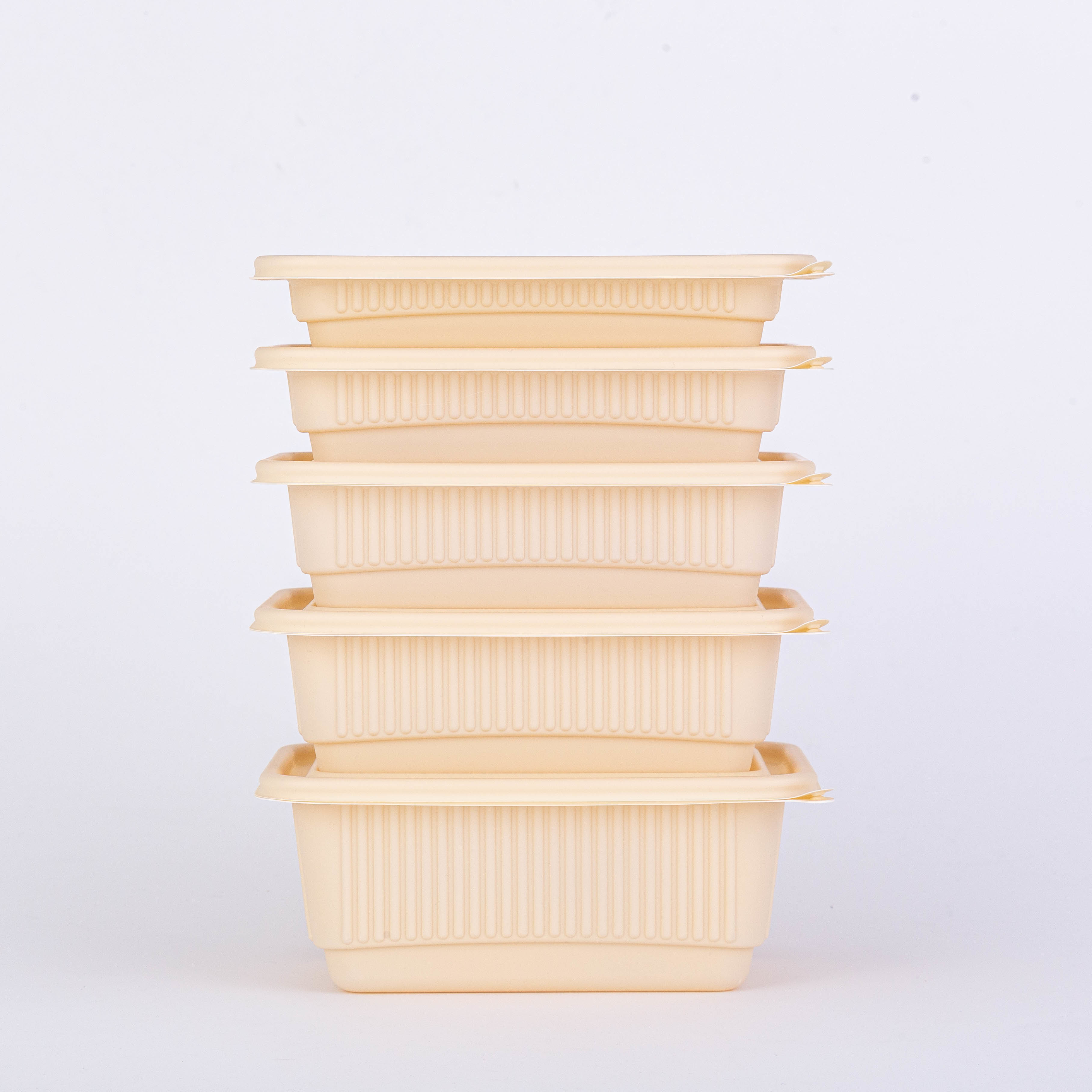 Rectangular Food Disposable Container PP Microwave