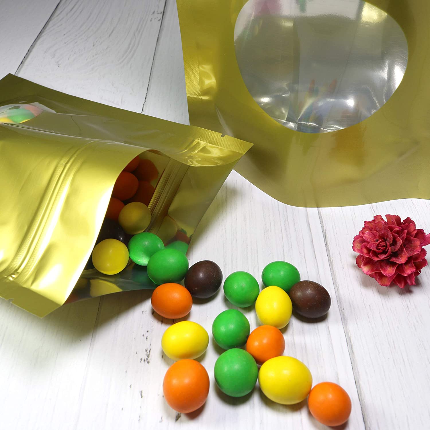 Moisture Proof Custom Mylar Bag Heat Sealable