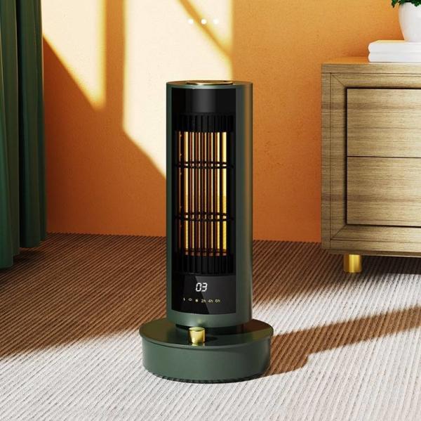 Fast Heating Oscillating Electric Fan Heater Auto Oscillating 120 Degree Right
