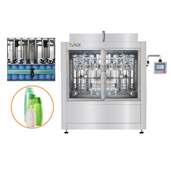 Quality Automatic Piston Type Anti-Dripping Dishwashing Liquid Filling Machine With Diving Nozzles for sale
