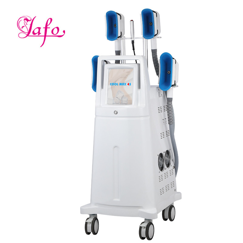 LF-209D medical silicone 4 handles effective cryolipolysis fat freezing slimming machine