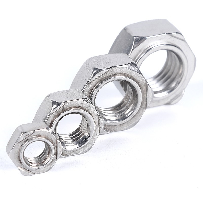 Strength Hex Nut DIN933 Outer Hexagonal Screw Metric Measurement System Plain Finish