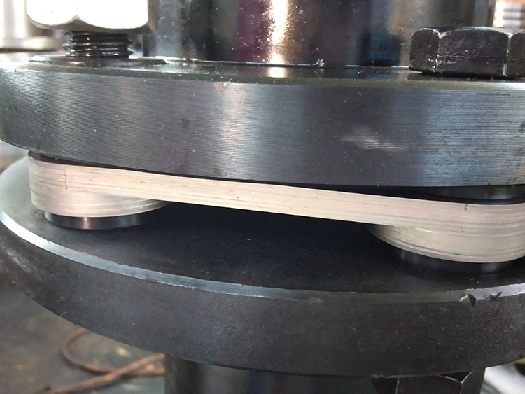 High Sensitivity Flexible Diaphragm Coupling Shaft Double 45# Steel Customized