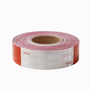  Acrylic Prismatic DOT C2 Reflective Tape Reflective Sticker For Trucks Manufactures