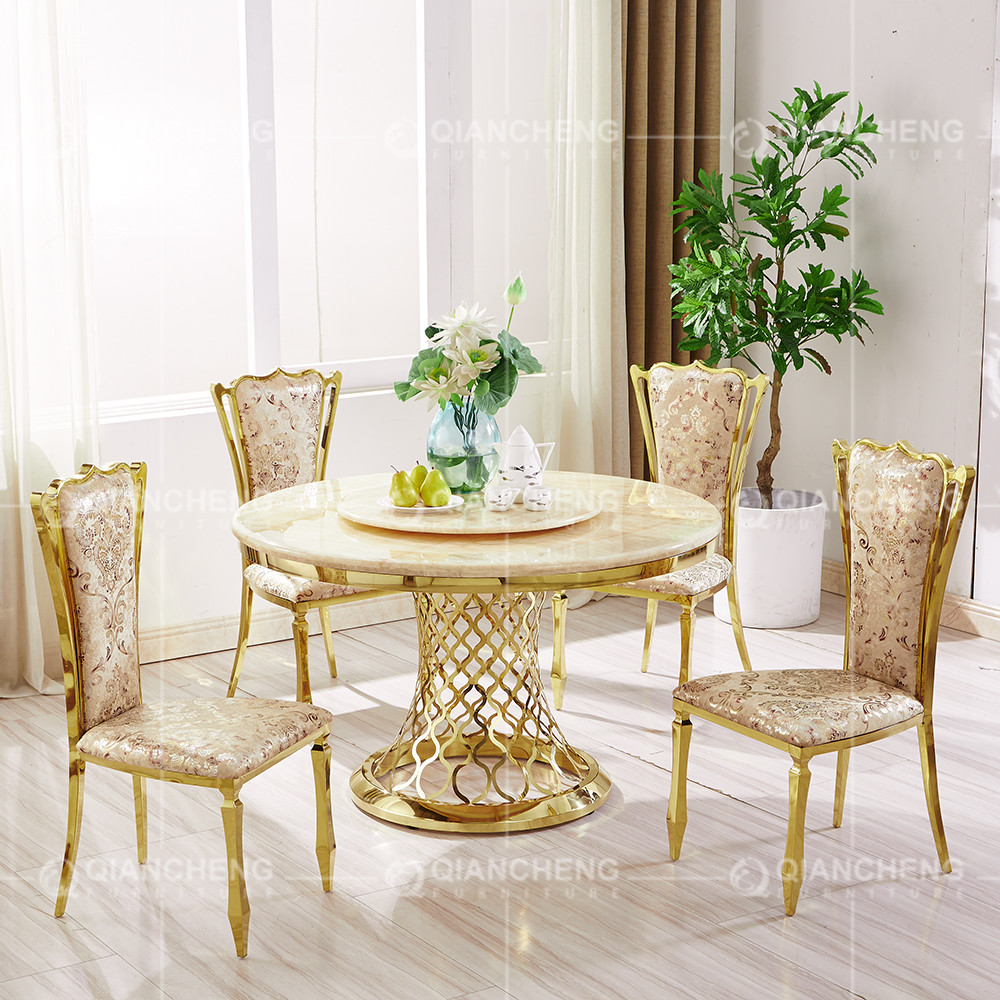 51x30inch Minimalist Round Dining Table 6 Seater Dining Table And Chairs