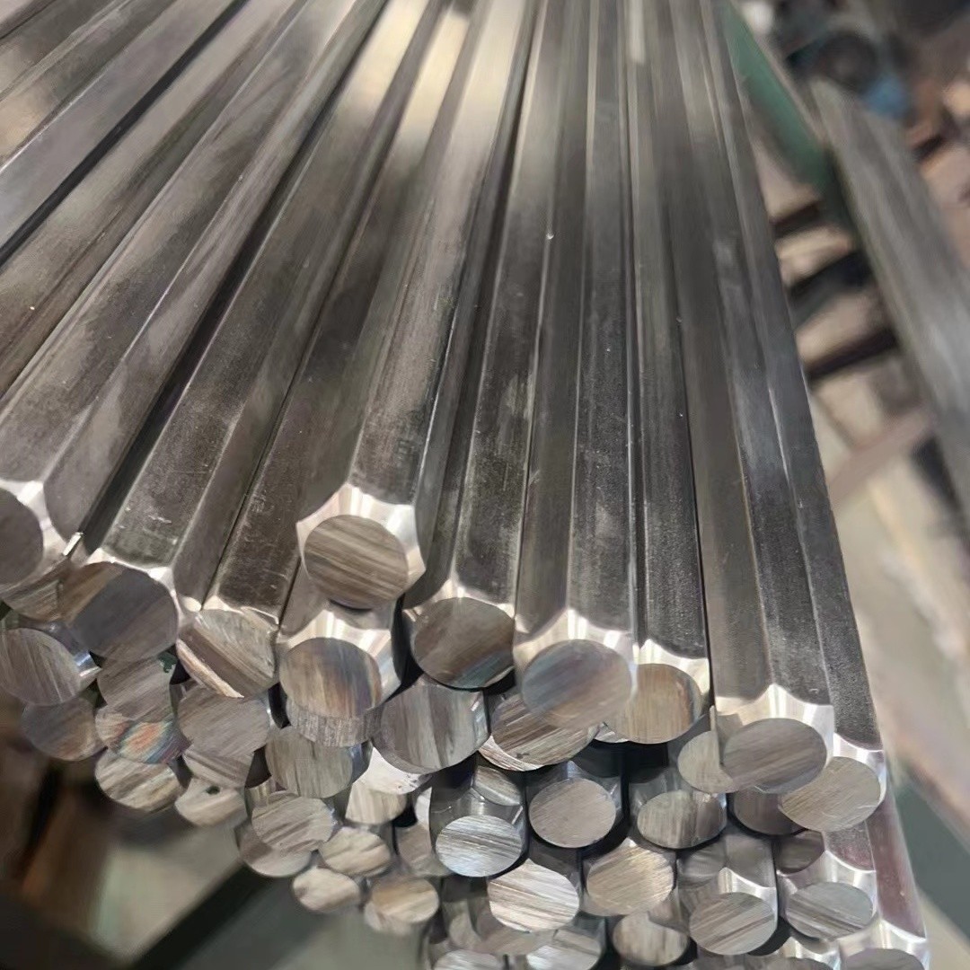 Hairline Finish SS304 1.4301 Hexagon Bar 6m Length SS304 Stainless Steel Hexagon Bar