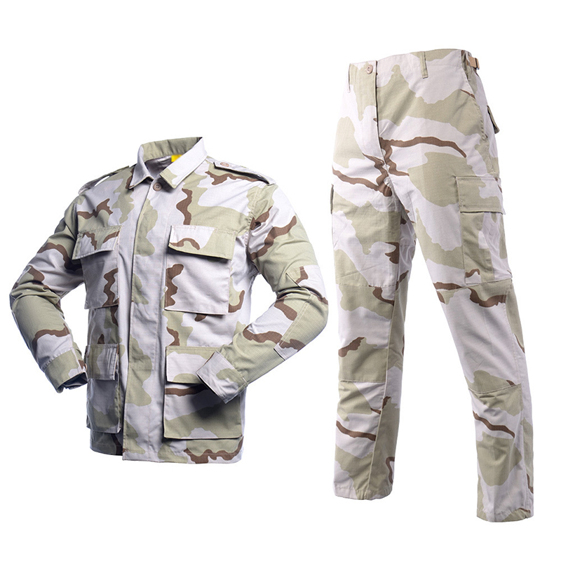 Customizable and Durable ACU Three-Color Desert Color System for Outdoor Adventures