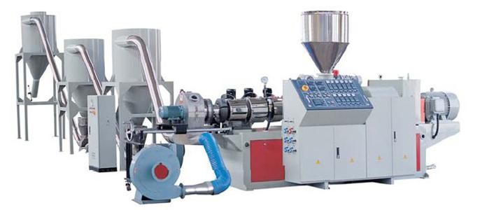 PE Film Extruder Machine Waste PVC Pipe PP Bag PET Bottle Plastic Recycling Machine