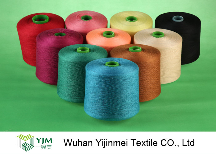 20s - 60s Sewing Apparel High Tenacity Yarn 100% Bright Polyester Staple Short Fiber