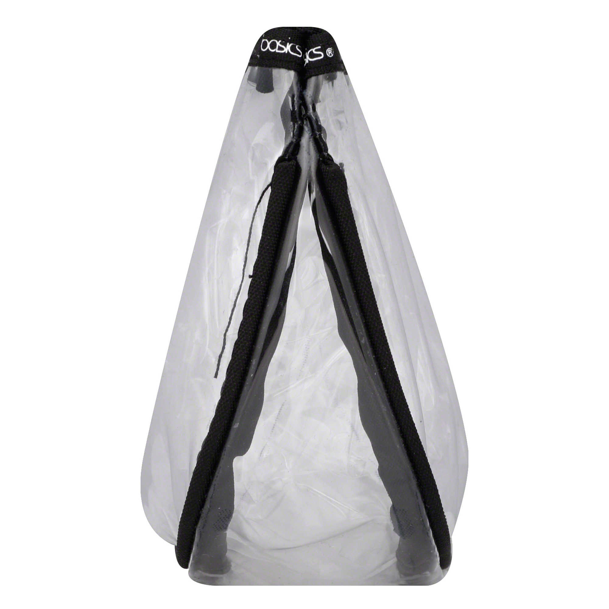 Cosmetic Makeup Toiletry Clear PVC Travel Bath Wash Bag Holder Pouch Kit black