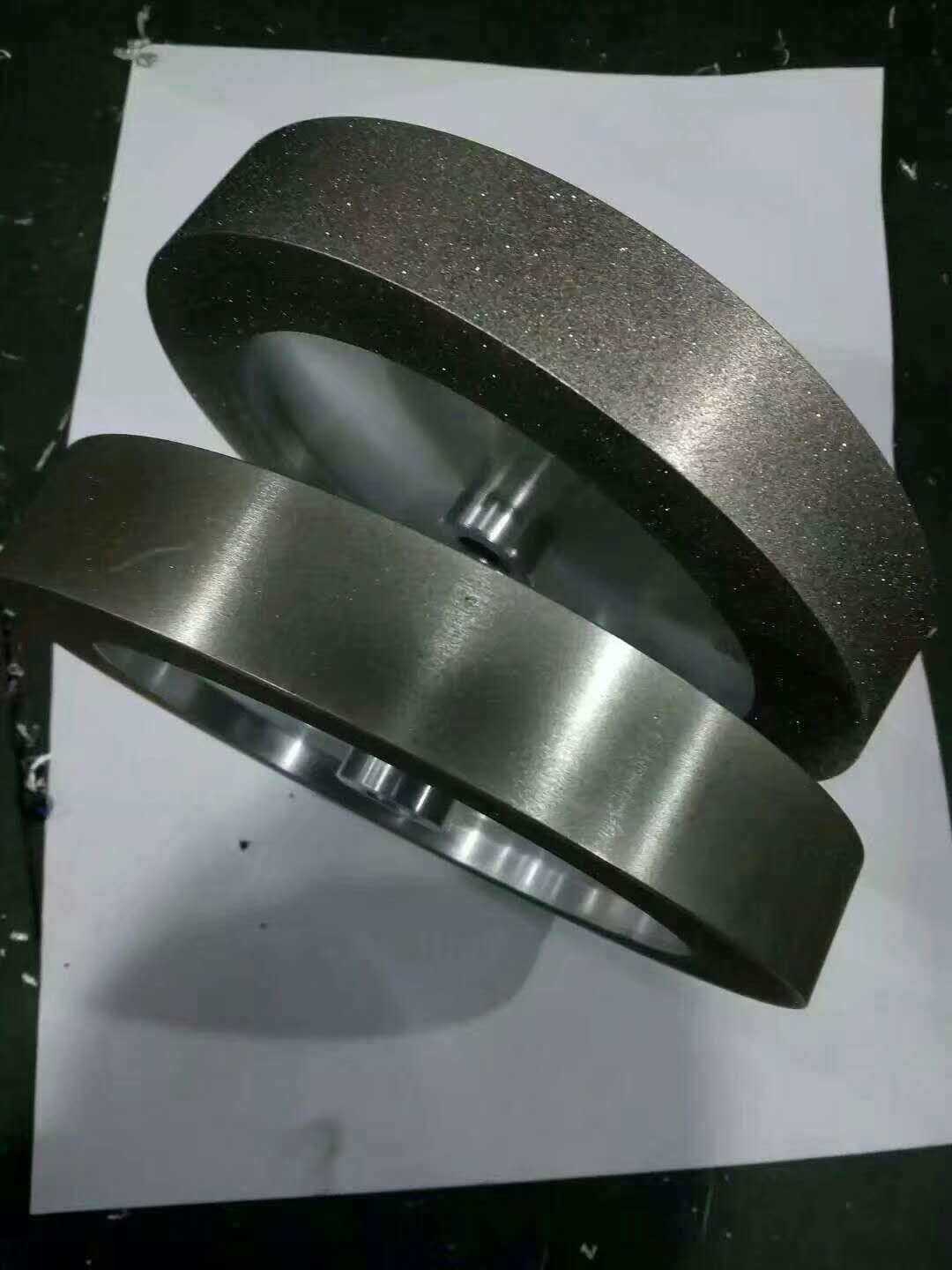 Hard and efficient Electroplated CBN grinding wheel for wood band saw sharping