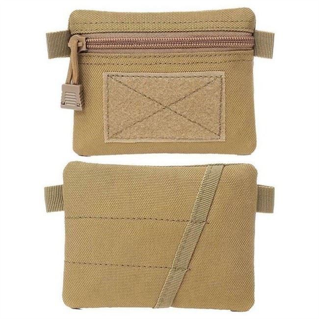 Outdoor Military Canvas Storage Bag, Men'S Canvas Small Messenger Bag Casual Shoulder Bag Chest Bag Travel Carry Bag