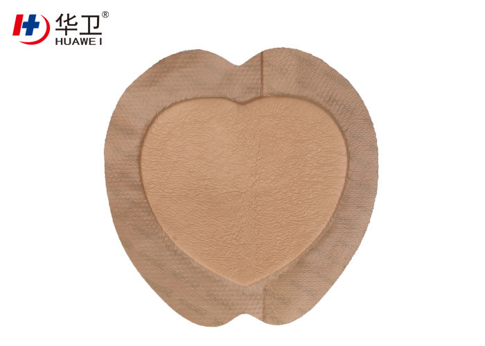 High absorbent wound care silicone foam dressing popular size 5x5cm 10x10cm 15x15cm