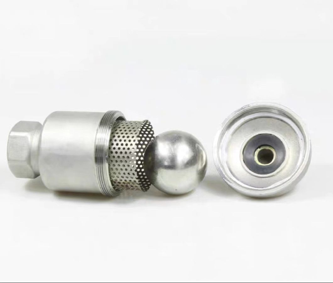 Female Threaded Exhaust Valve CF8