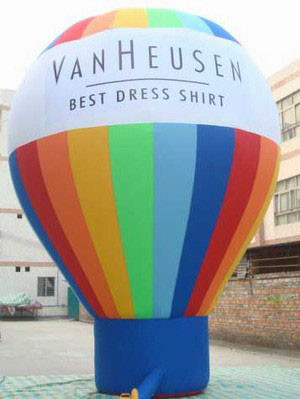Huge Waterproof Rainbow Earth Inflatable Balloons For Advertising